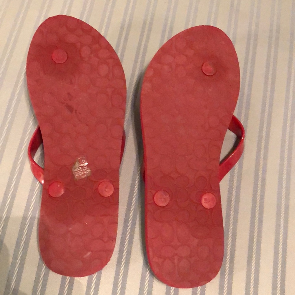 Coach flip flops - Picture 2 of 2